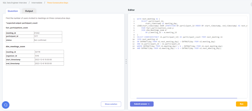 SQL Data Engineer Interview Preparation
