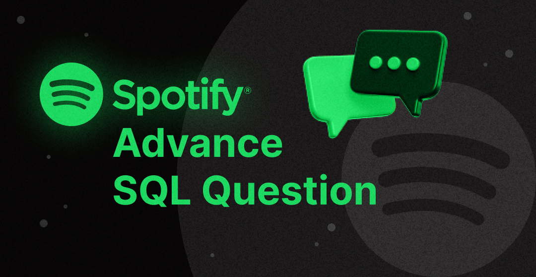 Spotify Advance SQL Question