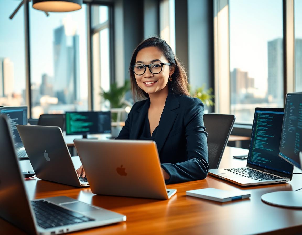 confident-young-woman-professional-office-tech