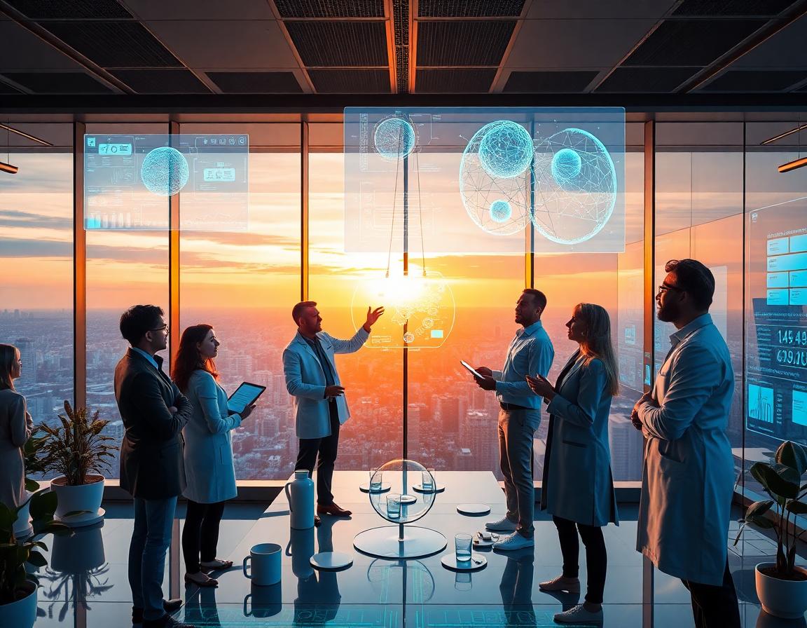 futuristic-data-scientists-collaboration