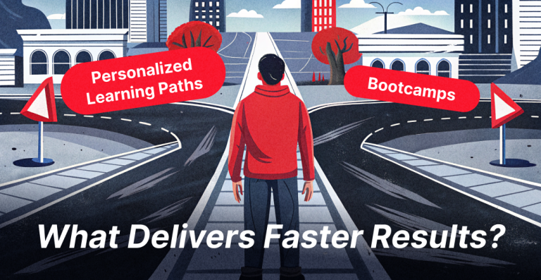 Personalized Learning Paths vs. Bootcamps: What Delivers Faster Results?
